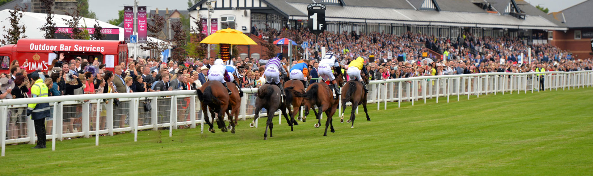 We are proud to be one of the five racecourses in Scotland